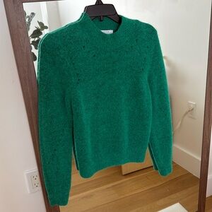Other stories green wool sweater XS like new